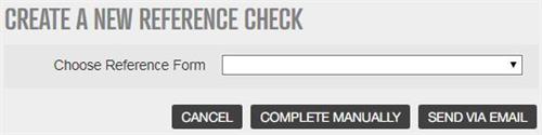 Reference Check 